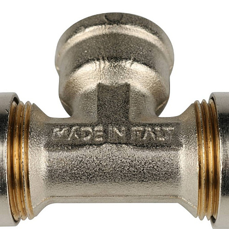 МЦ Тройник резьбовой цанга для металлопласта STOUT Ø20х1/2"х20 В