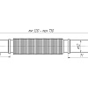 Гофра для сифона гибкая пластиковая стандартная АНИПЛАСТ K203 32-11/4&amp;quot;