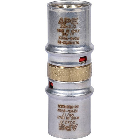 МП Муфта соединительная пресс для металлопласта STOUT Ø20
