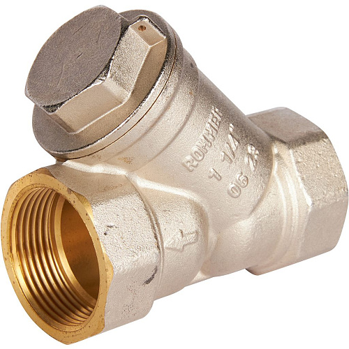 Фильтр грубой очистки косой 500 мкр. 11/4&amp;quot;  ROMMER