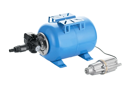 Насос вибрационный-автомат UNIPUMP АКВАРОБОТ М 24-40 В-24 л (98 мм) металл