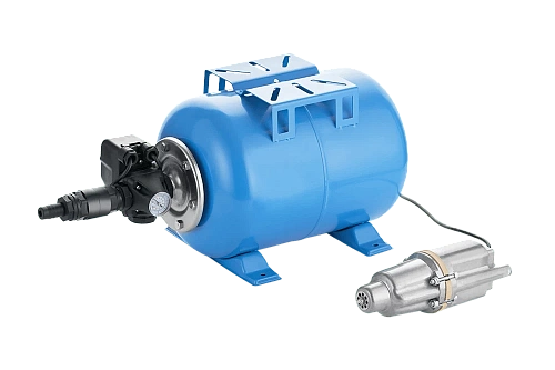 Насос вибрационный-автомат UNIPUMP АКВАРОБОТ М 24-40 В-24 л (98 мм) металл