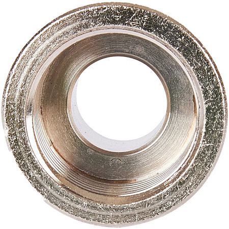 Переход под ключ резьбовой латунный STOUT никель 3/4"х1/2" ВН