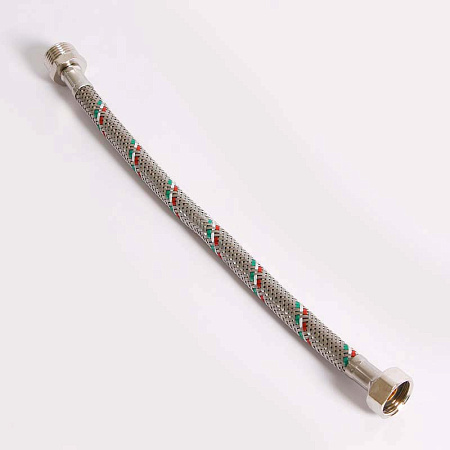 Гибкая подводка UNI-FITT ВН 1/2", 30 см, DN 8, оплётка из нерж. стали