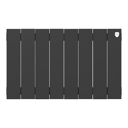 Радиатор биметаллический ROYAL THERMO PIANOFORTE NOIR SABLE 300x8 секций, чёрный (НС-1346071)