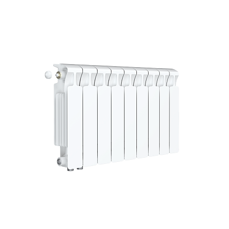 Радиатор биметаллический RIFAR MONOLIT 350х9 секций, нижнее левое подключение (MVL)