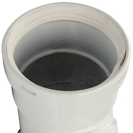 Элемент дымохода STOUT отвод 45° м/м Ø80 (групповая упаковка 10 шт)