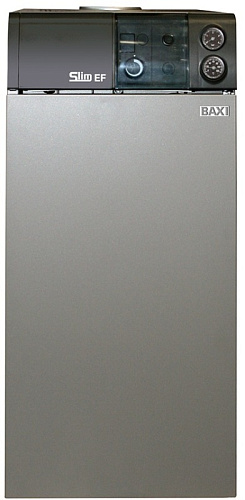 Котел газовый напольный BAXI SLIM EF 1.39, 39 кВт, одноконтурный, открытая камера, без вытяжного кол