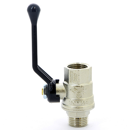 Кран шаровой BUGATTI OREGON 305 рукоятка алюминиевая 1/2" ВН, полнопроходной
