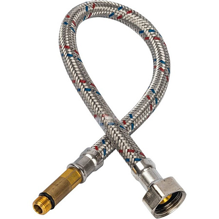 Гибкая подводка для смесителей STOUT нерж.сталь М10*35-1/2"-40 см, пара