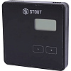 Регулятор комнатный STOUT проводной R-10b чёрный