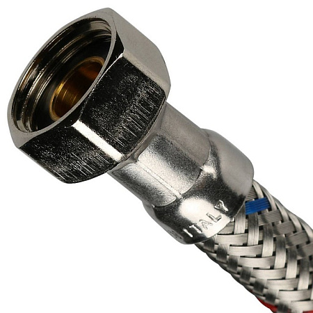 Гибкая подводка для воды STOUT нерж.сталь 3/8"х1/2"-40 см гайка-штуцер