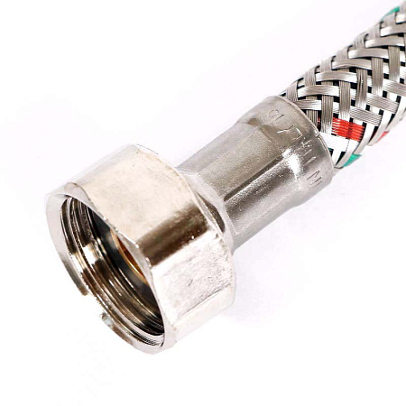 Гибкая подводка UNI-FITT ВВ 1/2", 200 см, DN 8, оплётка из нерж. стали