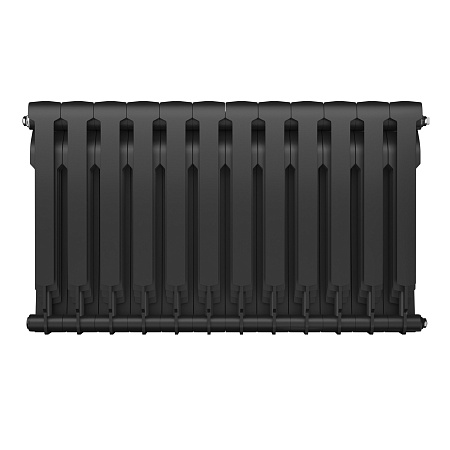 Радиатор биметаллический ROYAL THERMO BILINER NOIR SABLE 500x12 секций, черный (НС-1176310)