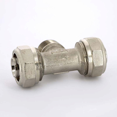 МЦ Тройник резьбовой цанга для металлопласта UNI-FITT Ø26х3/4" Н