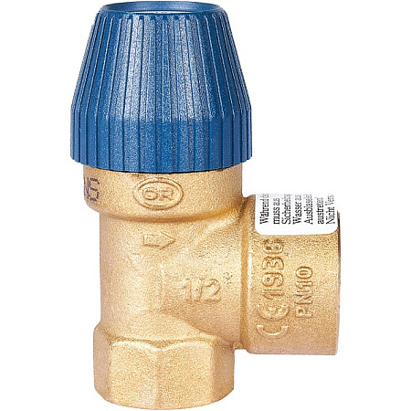 Клапан предохранительный для систем водоснабжения STOUT 1/2"x3/4" (10 бар)