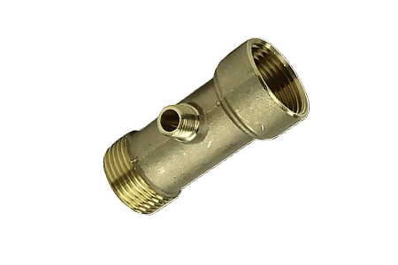 Штуцер 3-х выводной "трехвыводной" для насоса UNIPUMP 1" ВР-НР х 1/4"НР