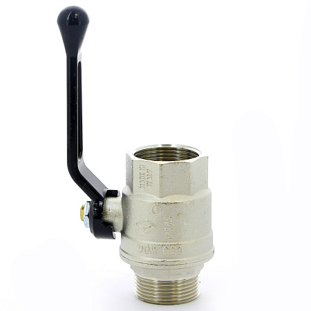 Кран шаровой BUGATTI OREGON 305 рукоятка алюминиевая 11/4" ВН, полнопроходной