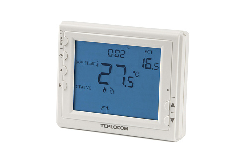 Термостат комнатный TEPLOCOM TS-Prog-2AA/8A БАСТИОН