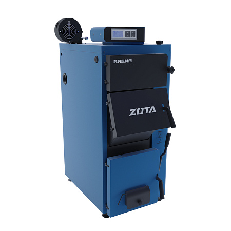 Котел твердотопливный напольный ZOTA MAGNA 100 кВт, одноконтурный, открытая камера
