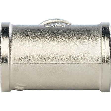 Тройник переходной переходной латунный STOUT никель 3/4"x1/2"x3/4" В