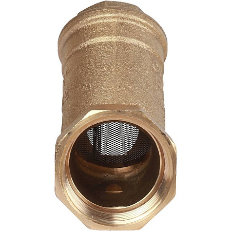 ФГО Фильтр косой грубой очистки STOUT SFW латунный 11/4", 500 мкр, желтый