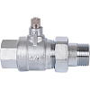 Клапан шаровой двухходовой зональный STOUT 3/4&amp;quot;х3/4&amp;quot; НВ