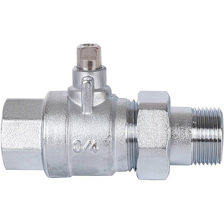Клапан шаровой двухходовой зональный STOUT 3/4"х3/4" НВ