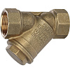 ФГО Фильтр косой грубой очистки STOUT SFW латунный 1&amp;quot;, 500 мкр, желтый