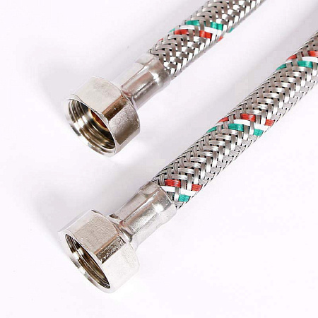 Гибкая подводка UNI-FITT ВВ 1/2", 250 см, DN 8, оплётка из нерж. стали