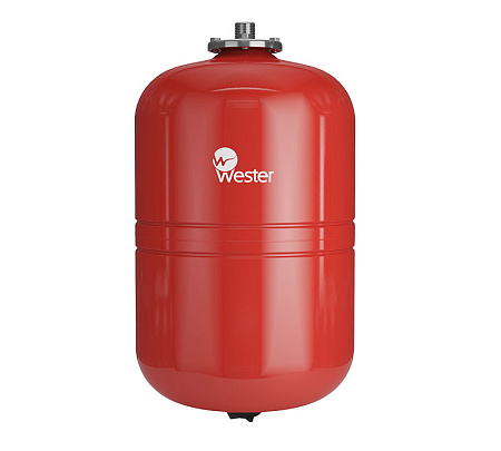 Расширительный бак для отопления WESTER WRV красный 24 л 5 бар (WRV24)