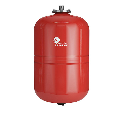 Расширительный бак для отопления WESTER WRV красный 24 л 5 бар (WRV24)
