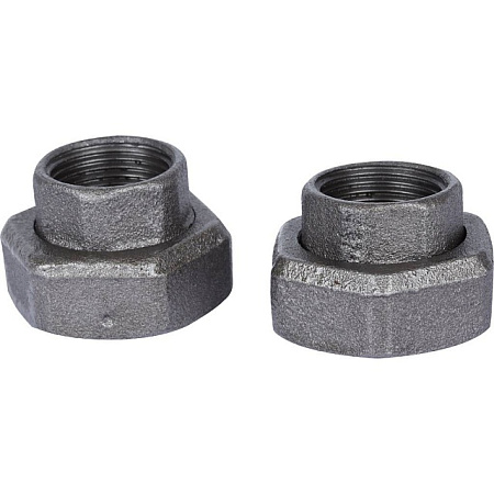 SPC-0010-000025 STOUT Присоединительный комплект для насосов G 1 1/2 x Rp 1 (без прокладок)