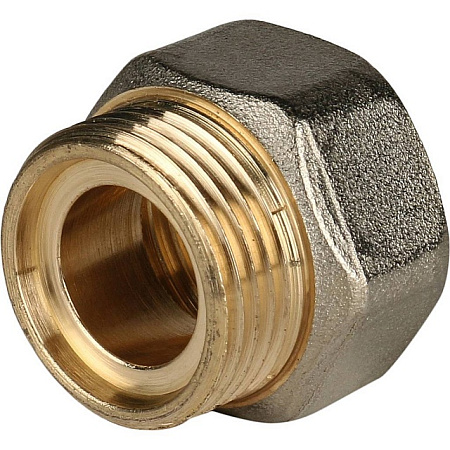 МЦ Муфта резьбовая цанга для металлопласта STOUT Ø16х1/2" ВР