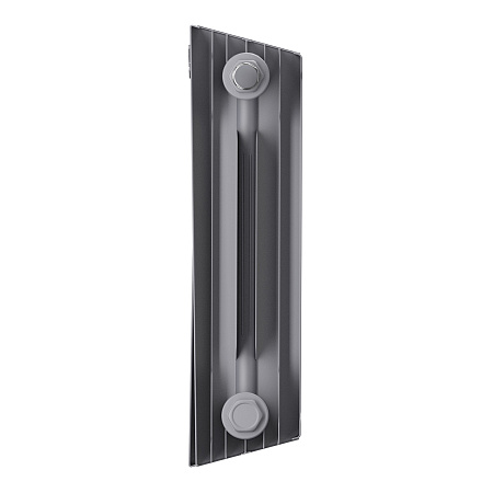 Радиатор биметаллический ROYAL THERMO PIANOFORTE SILVER SATIN 300x16 секций, серый (НС-1346079)