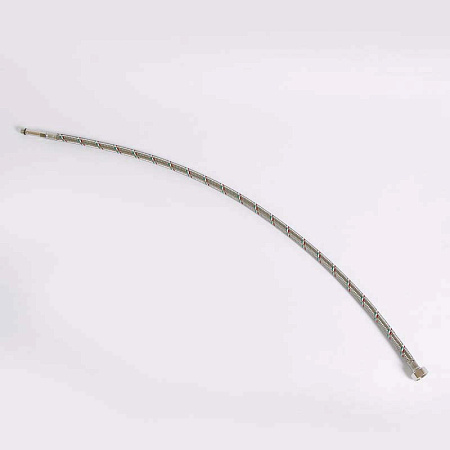 Гибкая подводка для смесителя UNI-FITT МL10х1 - 1/2", 80 см, удл. штуцер, DN 8, оплётка из нерж. ста