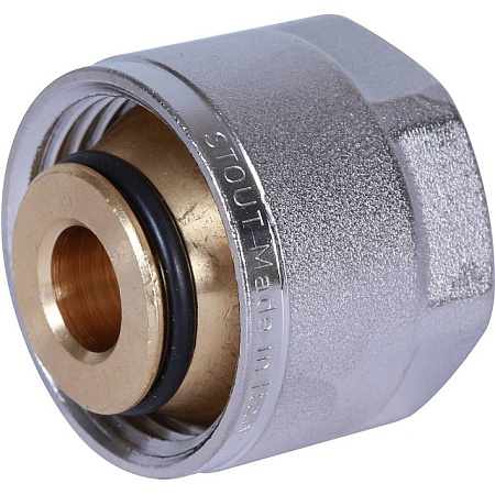 EK Фитинг-евроконус обжимной для полиэтилена STOUT PE-X Ø20х2.9-3/4", для труб STABIL (10/100)