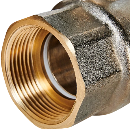 Кран шаровой STOUT рукоятка 11/4" ВВ, полнопроходной NEW