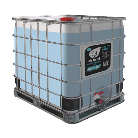 Антикоррозийная вода для отопления Mr.BOND WATER ULTIMATE котловая 1000 л дистиллированная