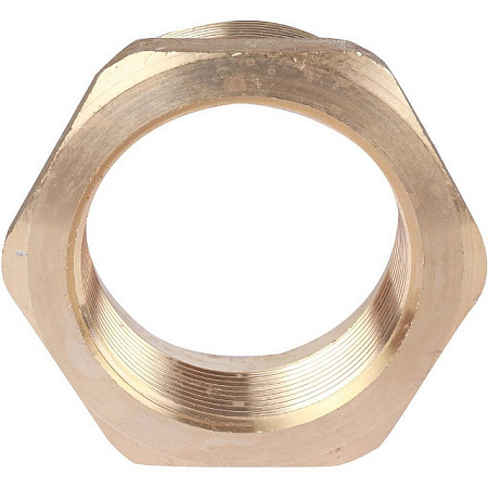 Футорка резьбовая латунная STOUT без покрытия 21/2"x2" ВН