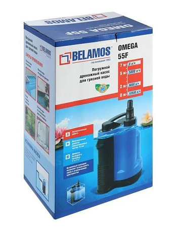 Насос дренажный BELAMOS OMEGA 55 F 6м кабель