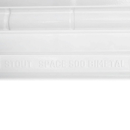 Радиатор биметаллический STOUT SPACE 500х6 секций