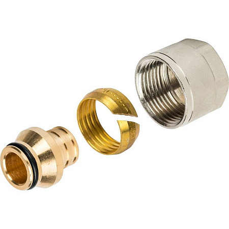 EK Фитинг-евроконус обжимной для полиэтилена STOUT PE-X Ø20х2.0-3/4" (10/100)