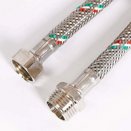 Гибкая подводка UNI-FITT ВН 1/2", 120 см, DN 8, оплётка из нерж. стали
