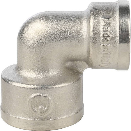 Угол резьбовой латунный STOUT никель 3/4"х1/2" В