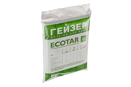 Фильтрующая загрузка умягчения воды ГЕЙЗЕР ЭКОТАР - B30 10 кг (12л)