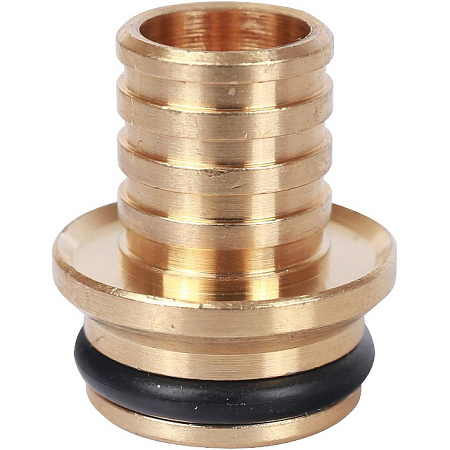 EK Фитинг-евроконус обжимной для полиэтилена STOUT PE-X Ø16х2.2-1/2", посадка Ø16.1 (10/150)