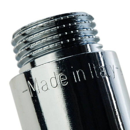 Удлинитель резьбовой латунный STOUT хром 1/2"x25мм ВН