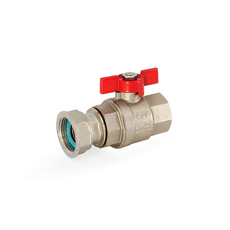 Кран шаровой UNI-FITT 3/4" В, с накидной гайкой