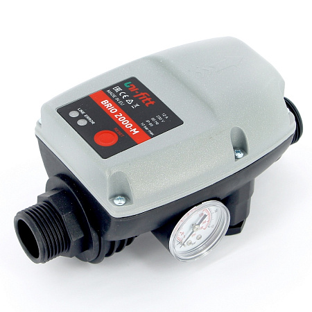 Пресс-контроль UNI-FITT BRIO-M Н 1", 230 В, 1-10 бар